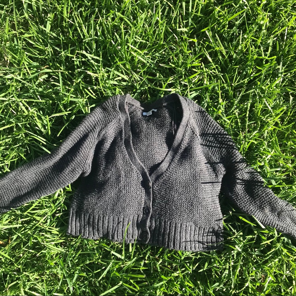 Gray Knit Sweater